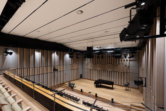 Acoustics and lighting – a proven duo in the concert hall in Świebodzin