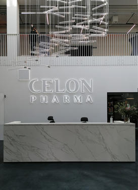 Odkryj projekt nowoczesnego biura Celon Pharma!