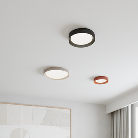 BLOS cast LED surface