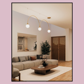 AQForm (Aquaform) FLYING BALL arc LED suspended