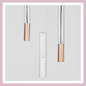 AQForm (Aquaform) MODERN GLASS mini LED suspended