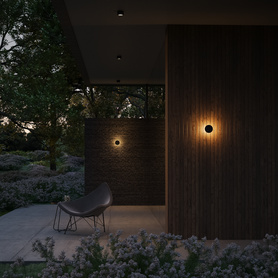 MAXI POINT round LED exterior wall
