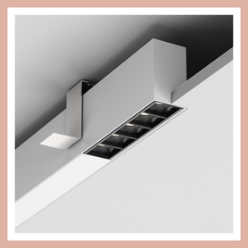 AQForm (Aquaform) RAFTER points LED section recessed