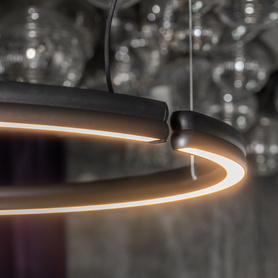 RIBBY circle up&down LED zwieszany
