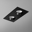 HOLLOW x2 square move LED recessed