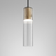 MODERN GLASS Tube LED suspended